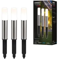 Briloner CONNECT TO SHINE Kit d'extension Junca avec lot de 3 lampes d'all e LED, IP44