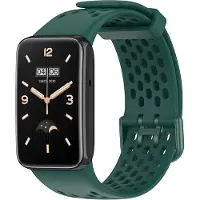 Cover-Discount Xiaomi Mi Band 7 Pro - Bracelet sport troué vert (Silicone), Sangles de montre, Vert