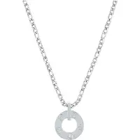 JOOP! Collier élégant avec pendentif, livré dans son écrin, (Acier inoxydable, 45 cm)