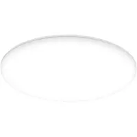 Briloner Plafonnier LED salle de bain rond 35cm 36W 3600lm 4000K lumière blanc neutre IP54 étanche avec éclairage indirect blanc lampe plafond cuisine couloir terrasse