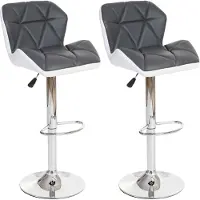 Mendler Tabouret de bar -A92 (lot de 2)