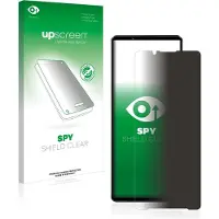 Upscreen Spy Shield Protection Anti-Espion (Sony Xperia 1 IV), Téléphone portable : film de protection, Bleu