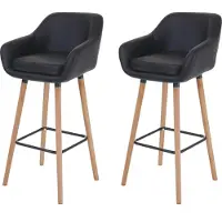Mendler Tabouret de bar Vaasa T381 (lot de 2)