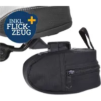 Filmer 45.027 Sacoche de selle pour outils de vélo avec kit de réparation 18 pièces