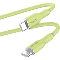 Puro PUUSBCUSBCICONLGRN câble USB USB 3.2 Gen 1 (3.1 Gen 1) 1,5 m USB C Vert
