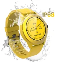 Forever Colorum CW-300 Smartwatch Tracker étanche IP68 multi-sport Bluetooth, notifications, contrôle de la musique pour Android iOS Magenta