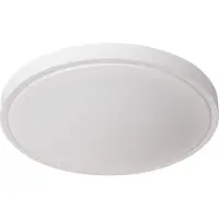 Lucide Plafonnier de salle de bains 41 cm LED 24 W blanc rond DASHER