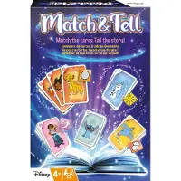 ASS Spielkartenfabrik Jeu de cartes Disney Match & Tell à partir de 4 ans, jeu de collection et de narration