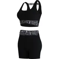 Yeaz Unisexe, Bas de sport, REVOLUTE Set XL (black) (XL), Noir