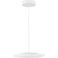 Nova Luce Suspension élégante Andria blanc Ø 40cm