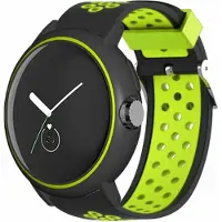 Cover-Discount Google Pixel Watch - Bracelet sport troué vert (Silicone), Sangles de montre, Vert