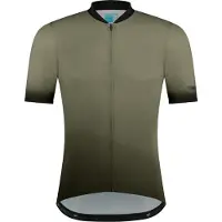 Shimano Maillot manches courtes EVOLVE Adventure, Olive foncé