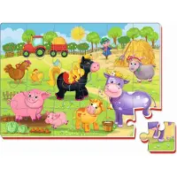 Roter Käfer Puzzle souple A4 Images drôles Ferme RK6020-05