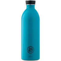 24Bottles Gourdes turquoise / noir