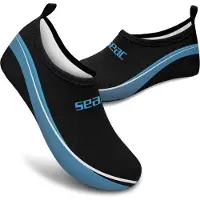 Seac Sub Smile Chaussures d'eau Noir EU 43 Hommes,Femmes Noir EU 43