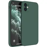 Screen Guard Professional Liquid Silicone Case (Apple iPhone 12 mini), Coque pour téléphone portable, Vert