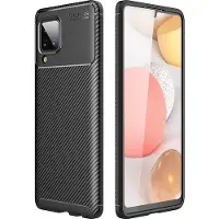 Screen Guard Professional Samsung Galaxy M12 Housse Design en carbone TPU Case (Samsung Galaxy M12), Coque pour téléphone portable, Noir