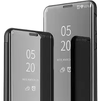 Screen Guard Professional Étui à clapet Clear View pour Samsung Galaxy A71 (Samsung Galaxy A71), Coque pour téléphone portable, Bleu