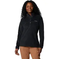 Columbia Benton Springs Ii Snap Half Zip Fleece Noir 2XL Femme