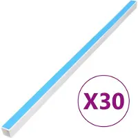 DKD Home Decor Goulottes de câbles Adhésif 40x40 mm 30 m PVC