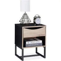Relaxdays Table-de-nuit (39 x 35 x 50 cm)