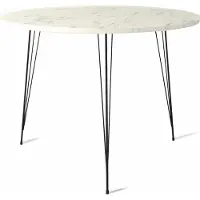Skye Decor , Sandalf - Marmo, tables, noir, 90 x 75 x 90 cm