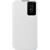 Samsung Galaxy S22 Plus Clear View Book Case Blanc