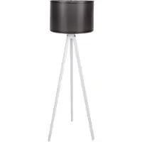 Opviq , 105, lampadaire, noir, MDF, 38 x 38 x 145 cm
