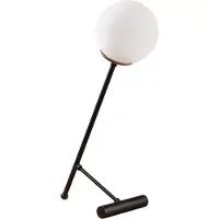 Opviq , Golf- Golf OPV, noir,blanc, lampes de bureau, 30 x 30 cm, corps en métal