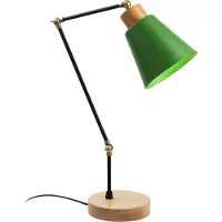 Opviq , Manavgat - N-594, lampes de table, vert, métal, 14 x 14 x 52 cm