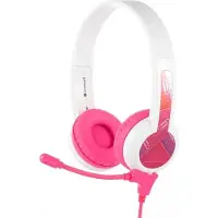 BuddyPhone Casque d'écoute filaire pour enfants School+ (rose)