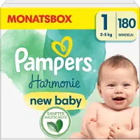 Pampers Harmonie, couches, taille 1, 2-5 kg, 180 pcs