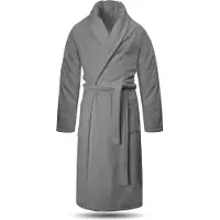 Normani Peignoir long gris