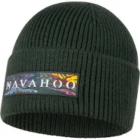 NAVAHOO Bonnet 'Keksmagie 14' sapin / mélange de couleurs