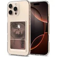 Spigen Crystal Slot (Apple iPhone 16 Pro), Coque pour téléphone portable, Transparent