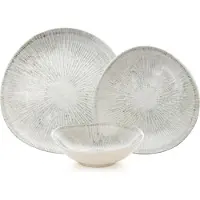 Hermia Concept , GBSRD24Y4R1401, Services de table, Service de table (24 pièces), Multicolore, Porcelaine, 25 x 25 x 2 cm