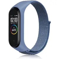 Cover-Discount Xiaomi Mi Band 7 - Bracelet de remplacement en tissu nylon (Nylon), Sangles de montre, Bleu