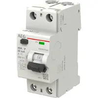 AEG BUSCH JAEGER Disjoncteur différentiel FN240/A30 2P type A 40A 30mA (2CSF702156R1400)