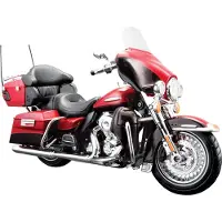 Maisto Véhicules Miniatures Die Cast 1/12 Moto Harley Davidson - 2013 Flhtk Electra Glide Ultra Limited - Rouge Métal-