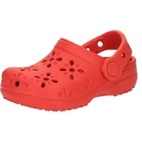 Crocs Classic Floral Cut Out T Clogs Rouge EU 25-26 Enfants