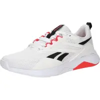 Reebok Chaussures d'entraînement Nanoflex TR 2 Homme Blanc/Noir/Energy Red