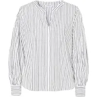 TATUUM Chemisier 'CAMPILLO' noir / blanc