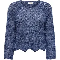ONLY Pull-over 'ONLNOLA' bleu foncé