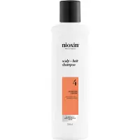 Nioxin Scalp And Hair Thickening System 4 Shampoing Pour Cheveux Colorés Secs et Abîmés avec Perte de Densité Avancée [300 ml]