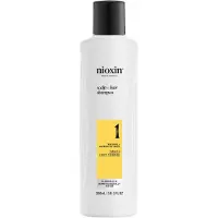 Nioxin System 1 Shampoing Épaississant Cuir Chevelu et Cheveux pour Cheveux Naturels à Légère Perte de Densité [300 ml]