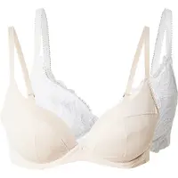 Dorina Soutien-gorge 'Plunge' beige / blanc