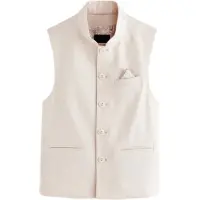 Next Gilet blanc naturel