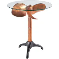 Invicta Table moderne en verre de 60 cm pour le salon - ACHETER MAINTENANT