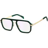 David Beckham Lunettes de Vue DB 7142 54/20/145 Green marble gold Acetate frames MAN DB 7142