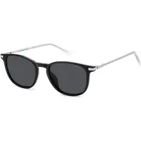 Polaroid Lunettes de soleil PLD 4187/G/S/X, couleur noire, pour hommes. Dimensions : 51/18/145
